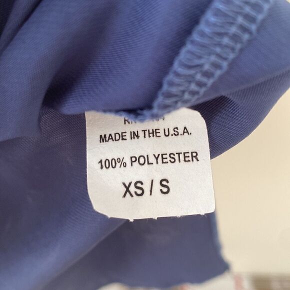 tutu & lili blouse xs/small purple indigo long sleeve tunic - Picture 5 of 7